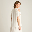 Blusa Crudo Estampado Floral